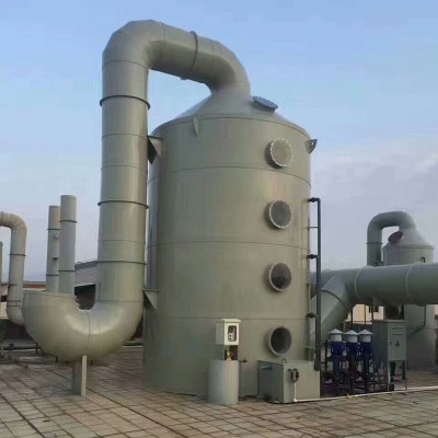 PP废气净化塔PP塔厂家供应PPH喷淋塔聚废气塔尾气处理吸收塔定 制图3