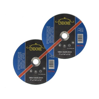 CNDOME品牌切割片 180金属不锈钢树脂角磨机砂轮切割片 贴牌定制图2