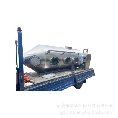 降温除尘喷淋塔厂家立式 粉尘漆雾 废气处理设备 不锈钢喷淋塔图2