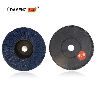 跨境热销百叶片 2寸3寸不锈钢网盖角磨机煅烧砂布百叶轮 工厂直销图5