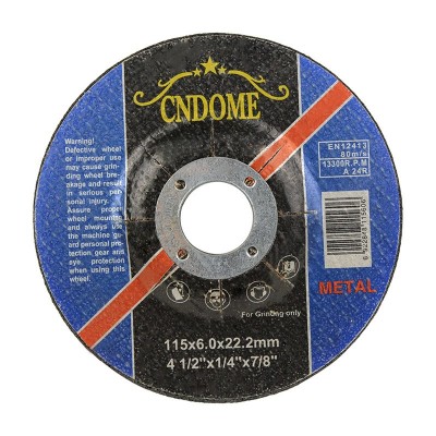除锈磨片 115耐磨型6mm石材白刚玉树脂沙轮片打磨片磨光片 可定做图2
