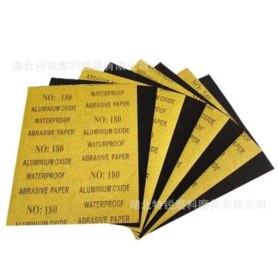 跨境热销230*93水砂纸9*3.6英寸碳化硅干湿两用砂纸打磨抛光利器图2
