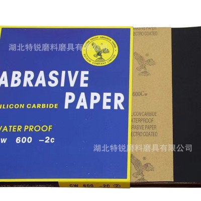 厂家直营鹰牌砂纸碳化硅耐水60-2000目墙面打磨砂纸超细水磨干磨图4