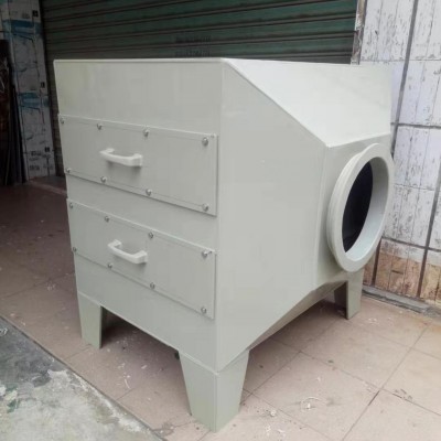 工厂小型活性炭吸附箱pp活性炭塔活性炭环保箱厂家批发价热销图4