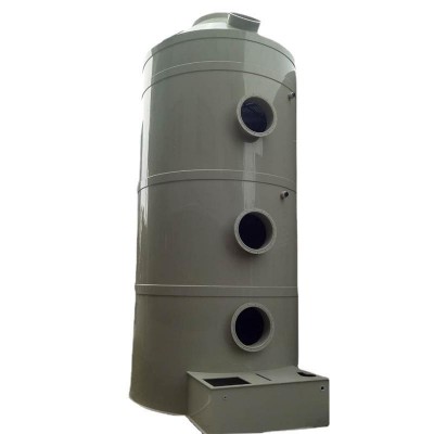 广东厂家专业生产废气处理设备pp喷淋塔 定制加工空气净化酸雾塔图2