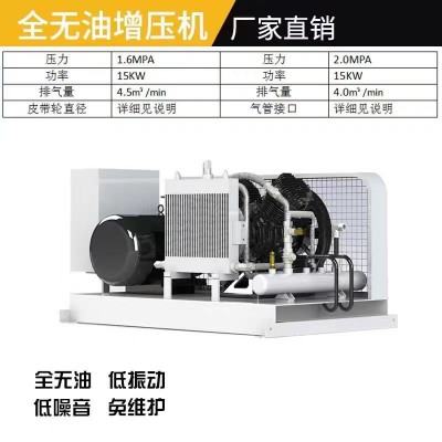 全无油氮气增压机二氧化碳增压泵天然气压缩机氧气氩气氢气泵厂家图3