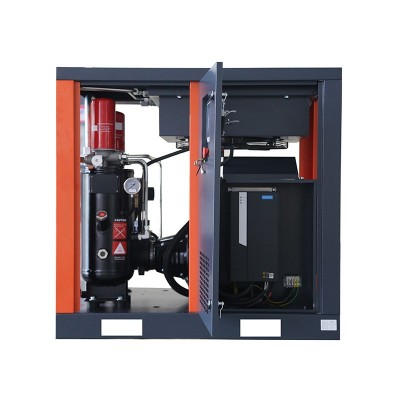 跨境专供螺杆式空压机7.5kw永磁变频螺旋式75千瓦气泵空气压缩机图5