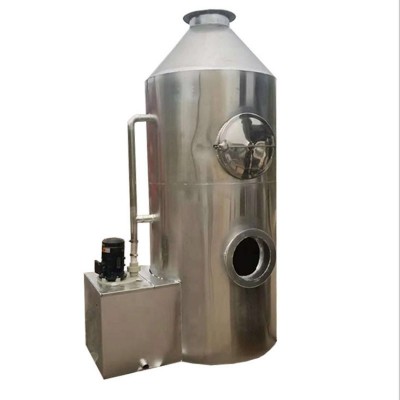 不锈钢喷淋塔 废气处理不锈钢旋流塔 不锈钢填料塔 碳钢喷淋塔图5