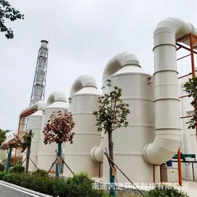 厂家定制除臭PP喷淋塔 酸雾废气处理酸洗塔碱洗塔 净化塔洗涤塔图3
