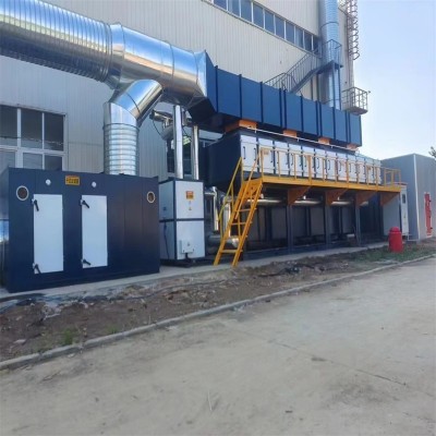 定制催化燃烧一体机有机废气处理活性炭吸附脱附装置催化燃烧设备图2