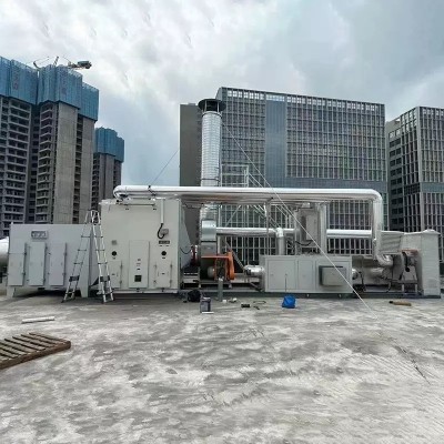 沸石转轮催化燃烧设备 浓缩沸石分子筛+CO一体机废气处 理环保设备图5