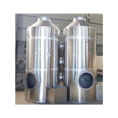 喷淋塔除臭设备不锈钢pp水淋塔废气处理设备环保除尘过滤净化塔图4