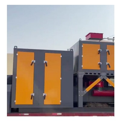 厂家喷漆房催化燃烧设备一体机活性炭吸附脱附废气处理设备图5