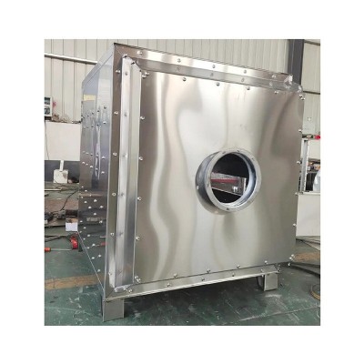 定制活性炭吸附箱工业有机废气处理设备蜂窝活性炭不锈钢漆雾净化图2