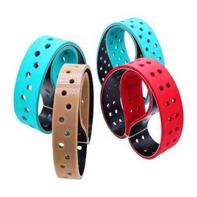 高速糊盒机带 吸风带加胶带同步带平面带工业机械传动带厂家批发图2