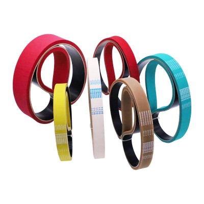 无缝糊盒机带 机头带加胶带同步带平面带工业机械传动带厂家批发图2