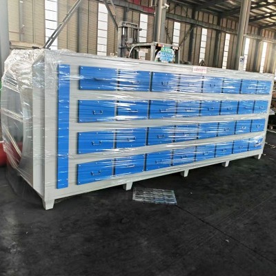 活性炭吸附箱二级一件批发喷烤漆房漆雾除漆味废气处理过滤环保箱图3