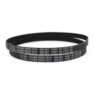 盖茨工业皮带防尘同步带2GT-150-634 RF橡胶带聚氨酯碳纤维传动带图5