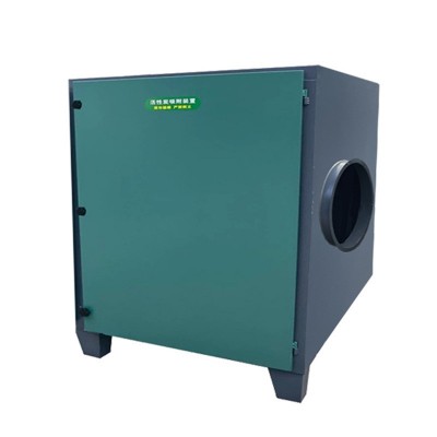 废气净化处理设备漆雾过滤活性炭二级箱活性碳吸附箱高效净化图4