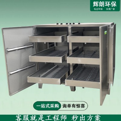 废气净化处理设备漆雾过滤活性炭二级箱活性碳吸附箱高效净化图5