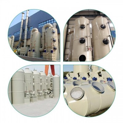 喷淋塔废气处理系统智能循环水低耗能省成本生物除臭箱非标定制图5