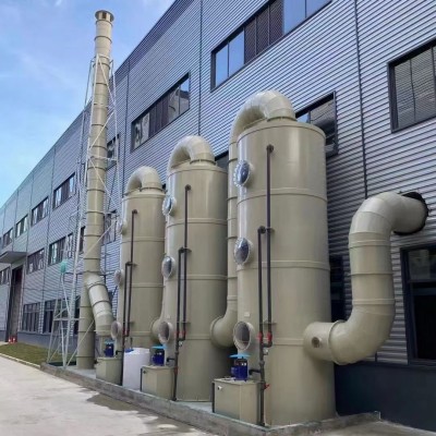 东江环保气旋混动pph喷淋塔除尘酸雾净化塔洗涤塔除烟高 效净化图3
