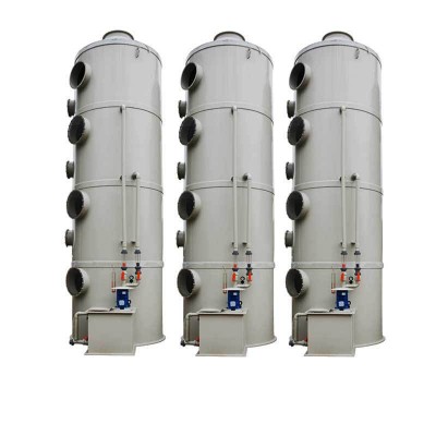 东江环保pp喷淋塔废气处理设备除尘酸雾净化塔生产厂家支持定制图2