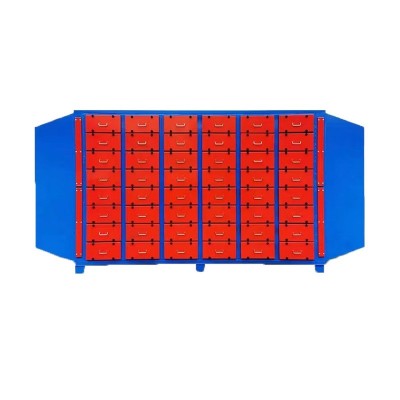 工业废气处理设备废气吸附净化箱适用喷漆化工电子厂活性 炭环保箱图4