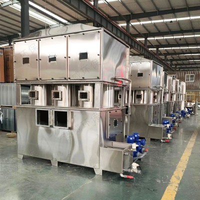 气旋塔喷淋旋流塔pp不锈钢方形柜洗涤净化喷漆雾废气处理环保设备图2