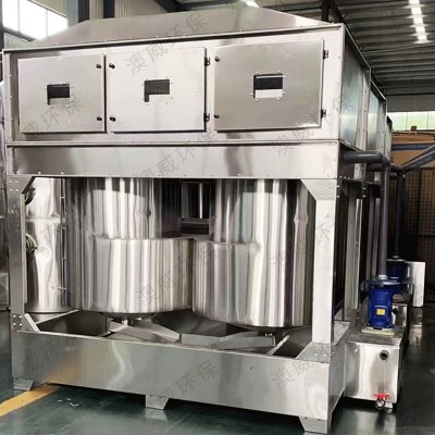 气旋塔喷淋旋流塔pp不锈钢方形柜洗涤净化喷漆雾废气处理环保设备图5