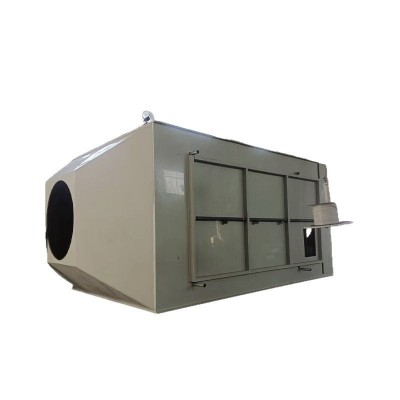 工业废气处理PP活性炭吸附箱工业除臭活性炭环保箱漆雾处理箱图5