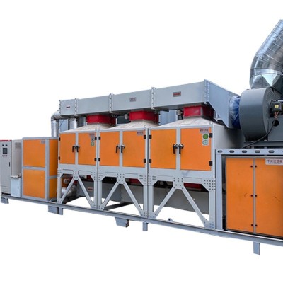 工业活性碳吸附脱附设备喷漆房有机废气处理RCO催化燃烧一体机图3