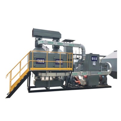 活性炭吸附脱附装置工业废气处理废气处理净化设备催化燃烧一体机图4