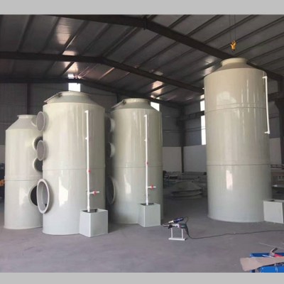 酸雾吸附塔实验室专用苏州PP喷淋塔 PP水洗塔脱硫洗涤塔酸洗塔图4