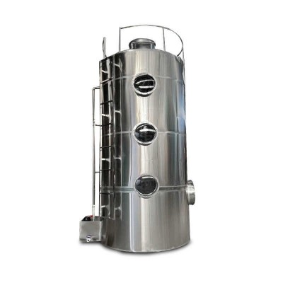 预处理喷淋塔免费设计不锈钢水洗塔喷淋塔厂家废气处理洗涤塔图2