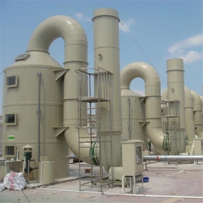 化工厂喷淋塔免费设计实验室废气处理设备兴化PP喷淋塔PP洗涤塔图3