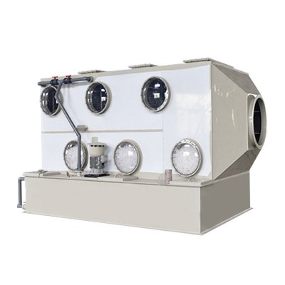 三林树卧式喷淋塔废气处理设备脱硫塔防腐耐酸碱酸雾洗涤阻燃图3