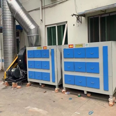 碳钢活性炭箱 废气吸附过滤净化设备 pp活性炭吸附箱装置现货供应图5