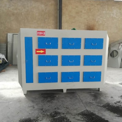 活性炭吸附环保箱 抽屉式二级过滤器除臭废气处理设备干式净化器图3