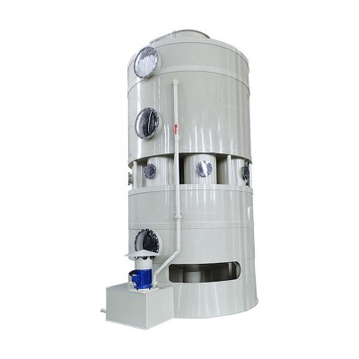 pp高效喷淋塔化工电镀实验室工业酸碱废气处理除尘除臭洗涤塔图5