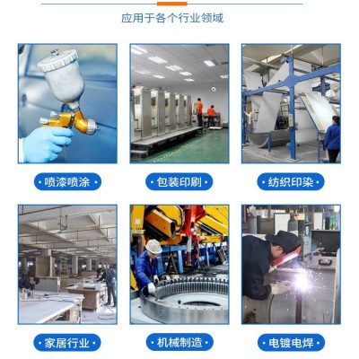 喷淋塔新能源化工制药电子电器注塑废气洗涤塔立式卧式阻燃除臭塔图2