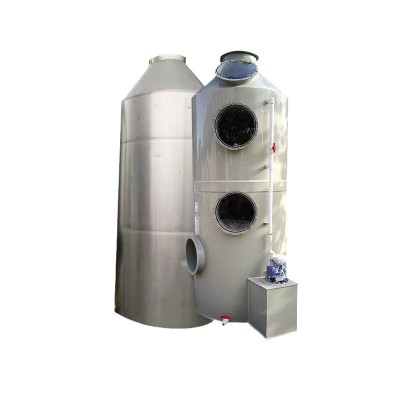 pp喷淋除臭塔制药电子注塑废气处理化工电镀实验室酸碱废气洗涤塔图3