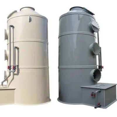 pp喷淋塔废气处理设备环保型除尘酸雾水淋塔不锈钢碳钢脱硫净化塔图3