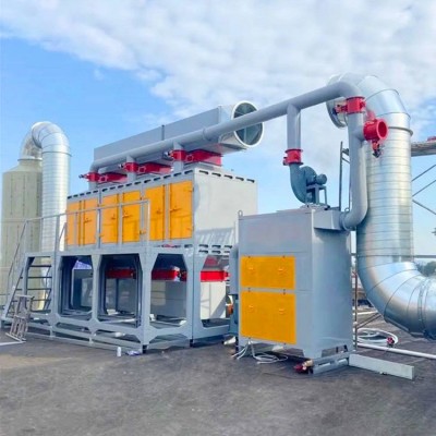 催化燃烧装置涂装车间废气处理催化燃烧一体机 vocs催化燃烧设备图5