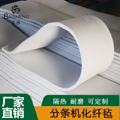 百胜毛毡厂家供应羊毛毡布|化纤毛毡|耐/火毛毡|防/火毛毡|毛毡片图3