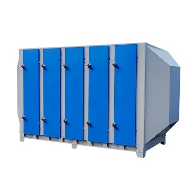 加工废气处理过滤箱工业大风量活性炭箱吸附设备定制工业废气处理图5