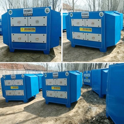 废气处理设备环保箱小型干式蜂窝炭箱漆雾过滤二级活性炭吸附箱图4