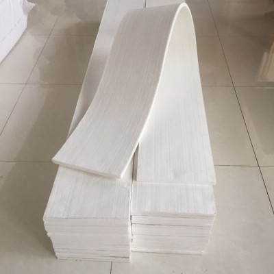 分条机毛毡条纵剪冷轧机钢板除污擦油白色毛毡大化分层化纤毛毡条图4