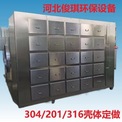 活性炭吸附箱废气处理设备304不锈钢喷漆房印刷厂除异味环保箱201图3