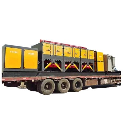 定制催化燃烧环保设备 工业废气处理设备RCO活性炭吸附催化燃烧器图5